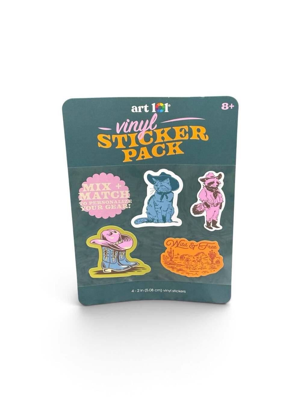 Art 101 Vinyl Sticker Pack Western Theme